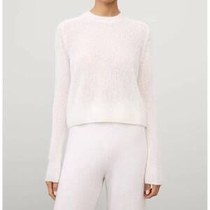 NEW LISA YANG solene sweater in cream